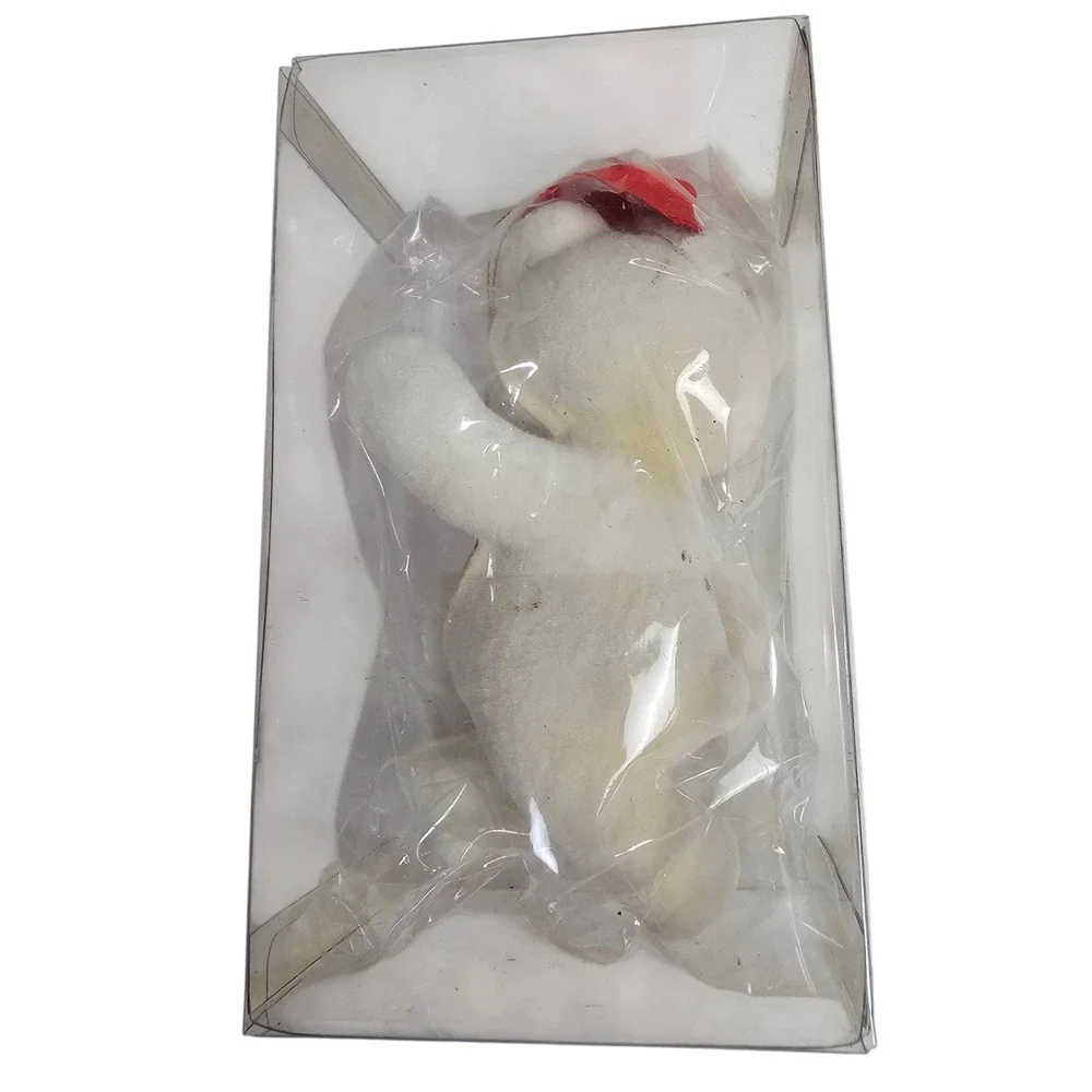 Lot of 15‎ Vtg Style Flocked Teddy Bear Christmas Ornaments Individually Boxed